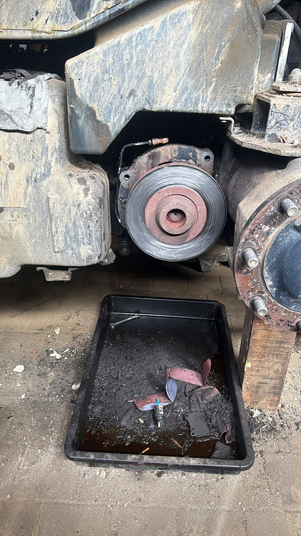Deutz Agrostar — Bremse Reparatur 4