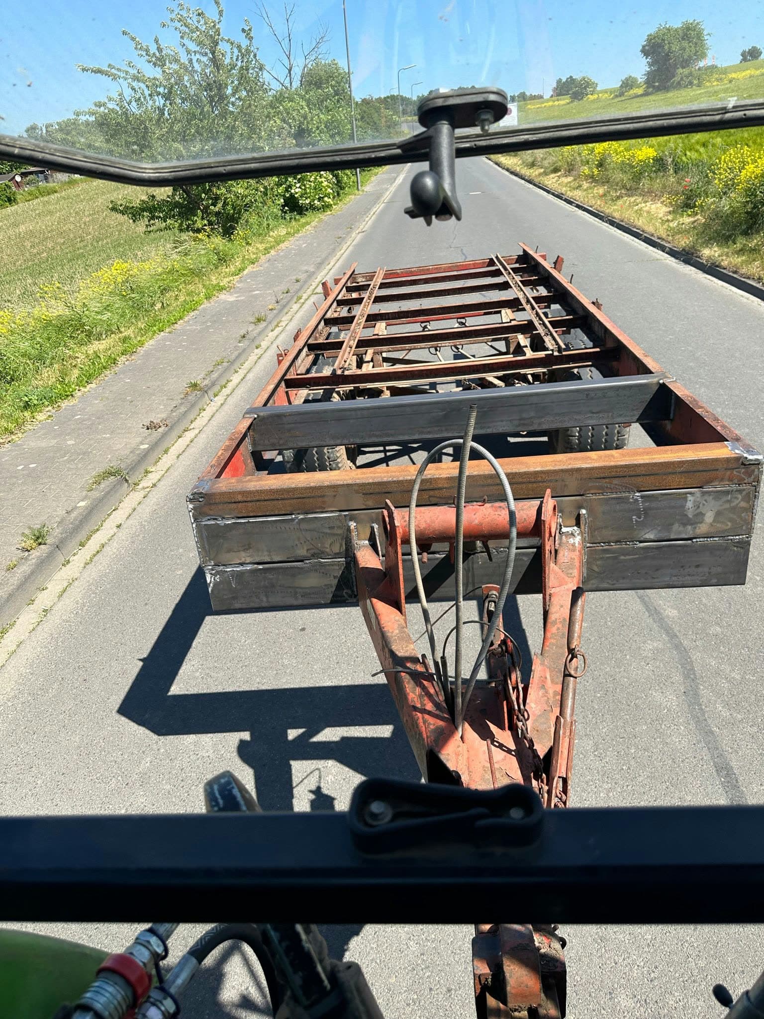 Rückewagen Detail