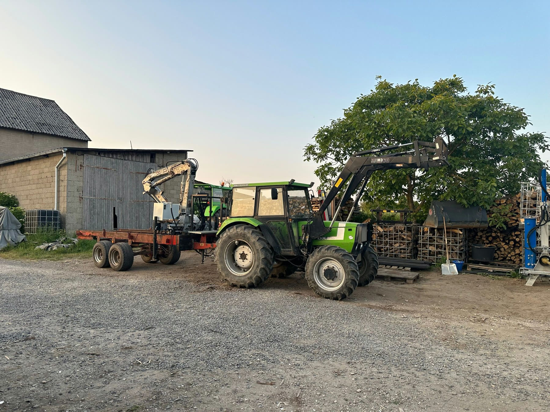 Rückewagen Einsatz